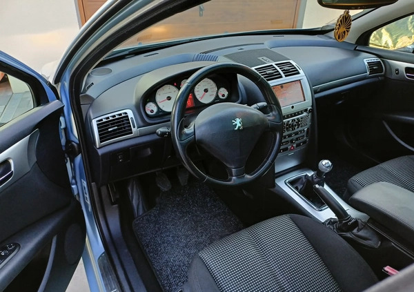 Peugeot 407 cena 14900 przebieg: 181000, rok produkcji 2008 z Trzebinia małe 37